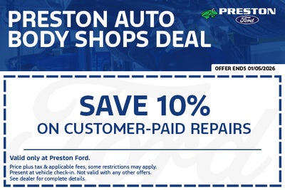 Preston Auto Body Shops Deal